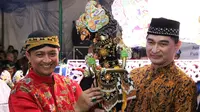Kolaborasi Empat Pilar MPR dan Wayang Golek di Pandeglang