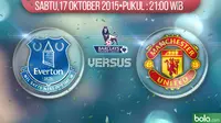 Everton vs Manchester United (Bola.com/Samsul Hadi)