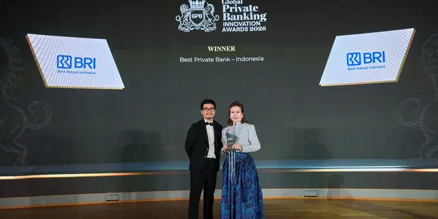 BRI Raih Best Private Bank in Indonesia 2026, Transformasi Wealth Management Tuai Pengakuan Global