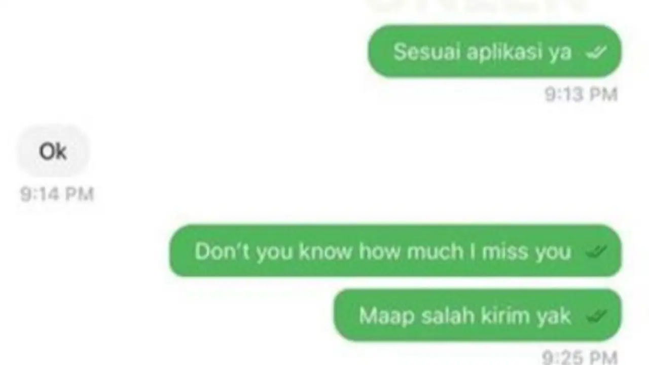 7 Chat Kocak Saat Driver Ojol dan Penumpang Salah Kirim