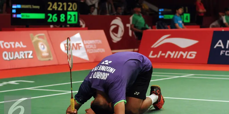 20150812- Tommy Sugiarto Terhenti di BWF World Championships 2015-Jakarta