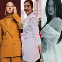 Pesona Kang Sora dibalut berbagai outfit, terbaru pamer baby bump anak kedua.