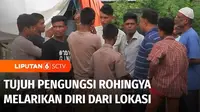 Sebanyak tujuh orang pengungsi asal Rohingya melarikan diri dari lokasi pengungsian sementara di kompleks Kantor Bupati Aceh Barat, Aceh, pada Sabtu pagi. Diduga para pengungsi memanfaatkan momen petugas tengah bersiap melakukan pergantian jaga.