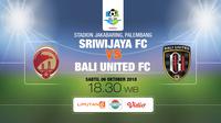 Sriwijaya vs Bali United