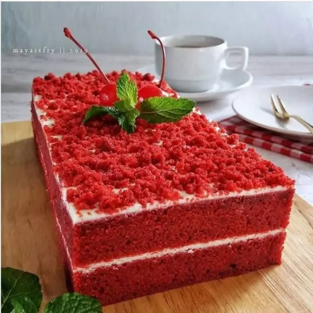 Resep Kue Merah Putih Red Velvet untuk Sambut HUT ke-75 RI