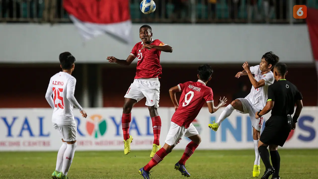 Timnas Indonesia U-16 vs Myanmar, Piala AFF U-16 2022