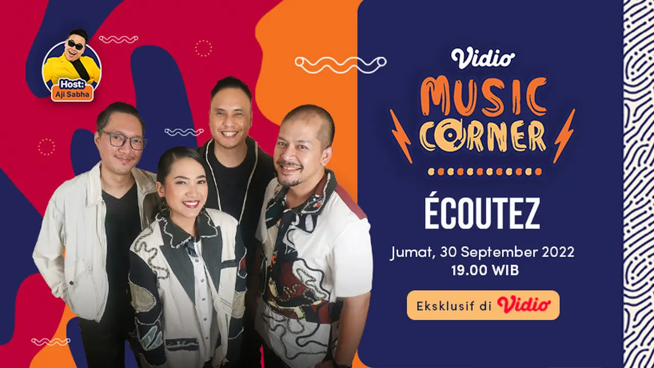Grup Music Ecoutez dalam Vidio Music Corner
