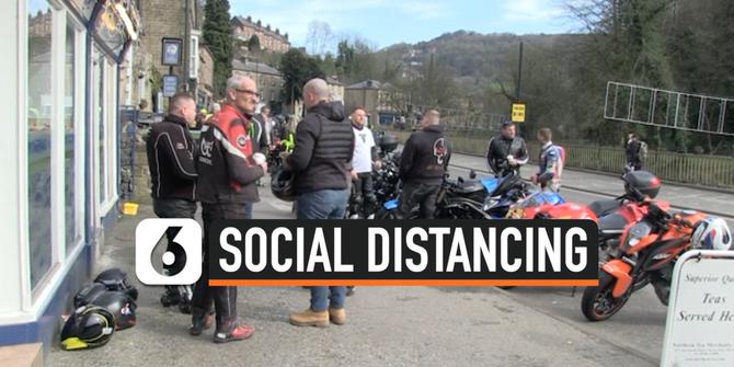 VIDEO: Komunitas Pecinta Motor Inggris Abaikan Imbauan Social Distancing