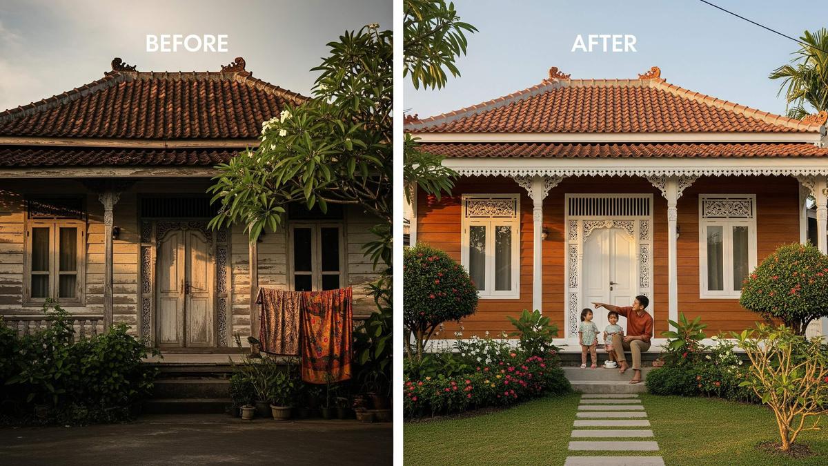 10 Tips Renovasi Rumah Warisan, Padukan Sentuhan Modern dan Pertahankan Kenangannya