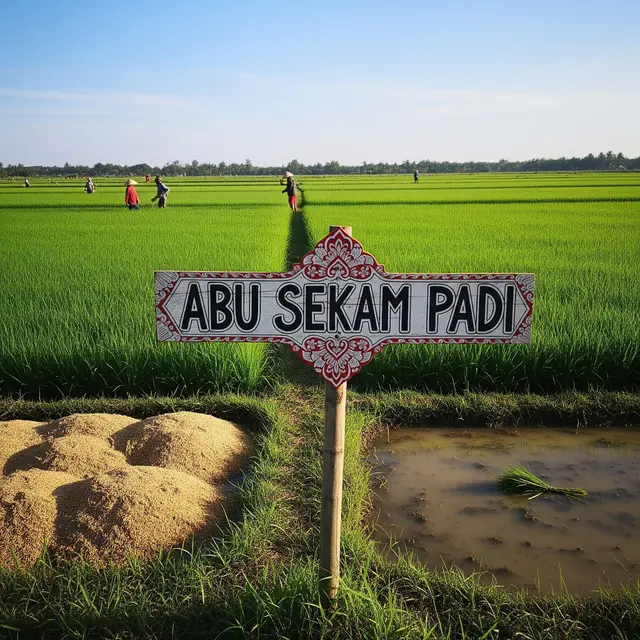 Abu Sekam Padi (Gemini AI)