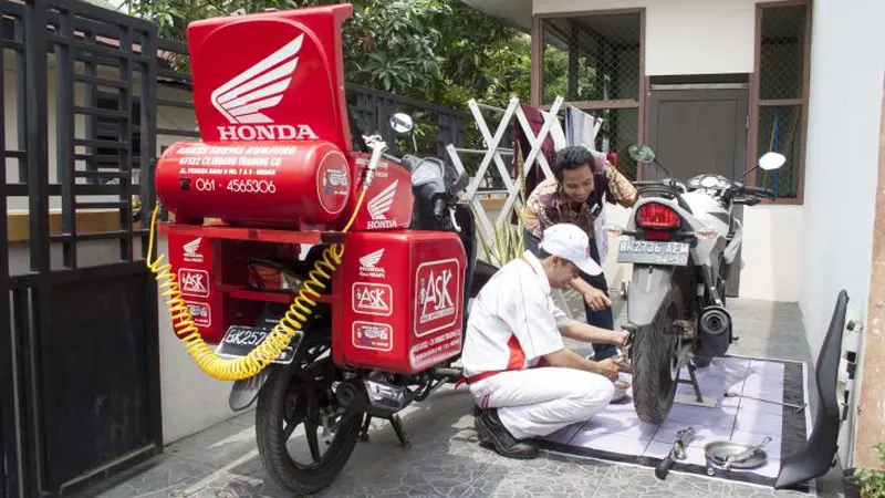 Bengkel Keliling Honda Siaga Libur Natal dan Tahun Baru