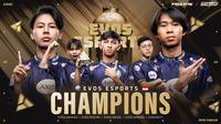 Evos Divine Juara Dunia Free Fire EWC 2025, Indonesia Akhiri Puasa Gelar Sejak 2019! (Doc: Garena Indonesia)
