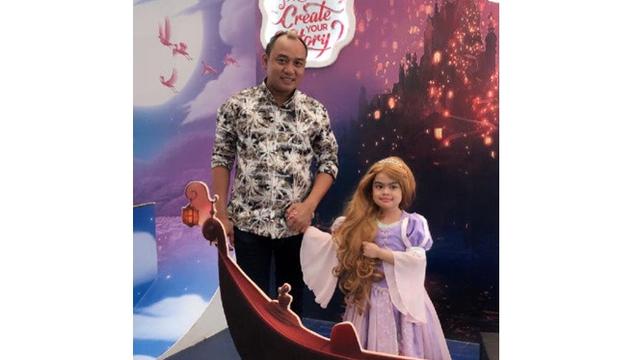 6 Momen Mesra Azis Gagap dengan Fatimah Azzahra, Putri Cantik dari Istri Kedua