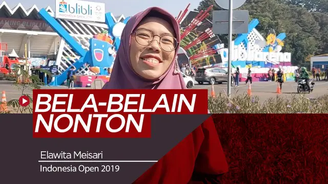 Berita Video Demi Indonesia Open 2019, Guru Honorer Wanita ini Rela ke Jakarta