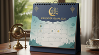 Kalender Islam 2026. AI