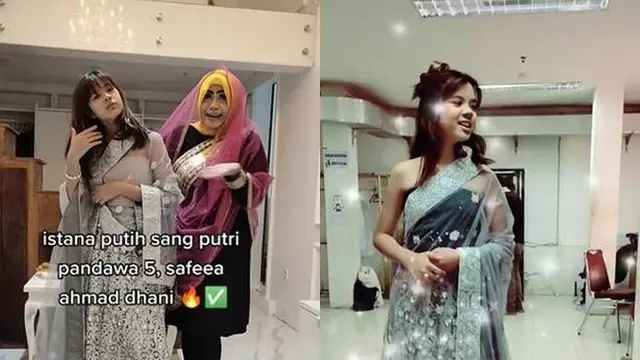 Viral, Gaya Shafeea Ahmad Putri Ahmad Dhani Pakai Busana India Ini Tuai Pujian