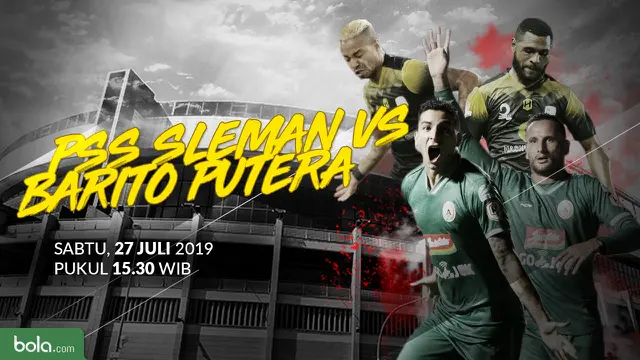 PSS Sleman vs Barito Putera