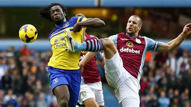 Sentuhan Lukaku Antar Everton ke Lima Besar