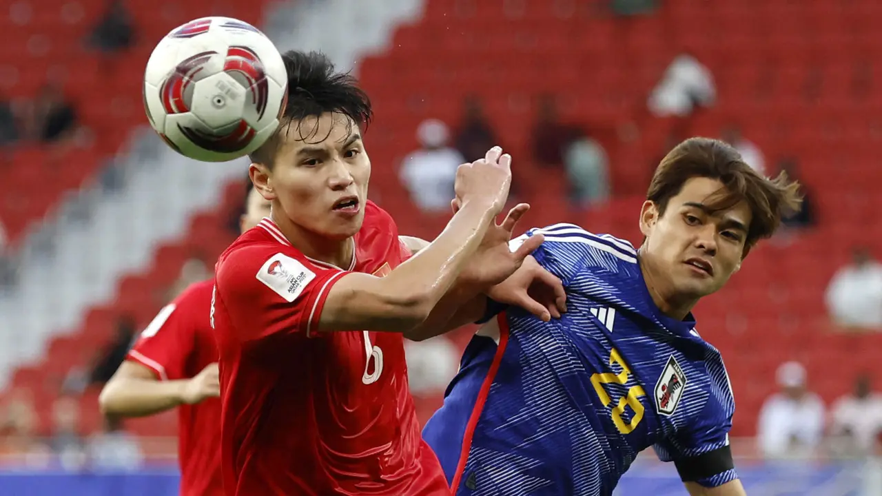 Foto: Penampilan Luar Biasa Para Pemain Timnas Vietnam yang Sempat Kagetkan Jepang di Piala Asia 2023
