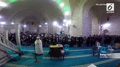 Ratusan warga Gaza gelar salat gaib untuk para korban tsunami Selat Sunda.