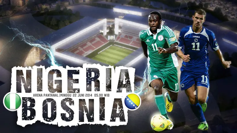 Nigeria vs Bosnia Herzegovina