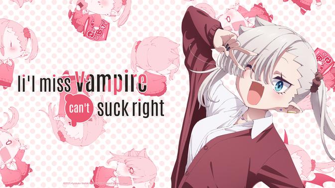 Sinopsis Anime Li'l Miss Vampire Can't Suck Right: Ketika Vampir Tak Becus Mengisap Darah