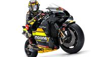 Motor tim Mooney VR46 Racing Team di MotoGP 2023. (Twitter/Mooney VR46 Racing Team)