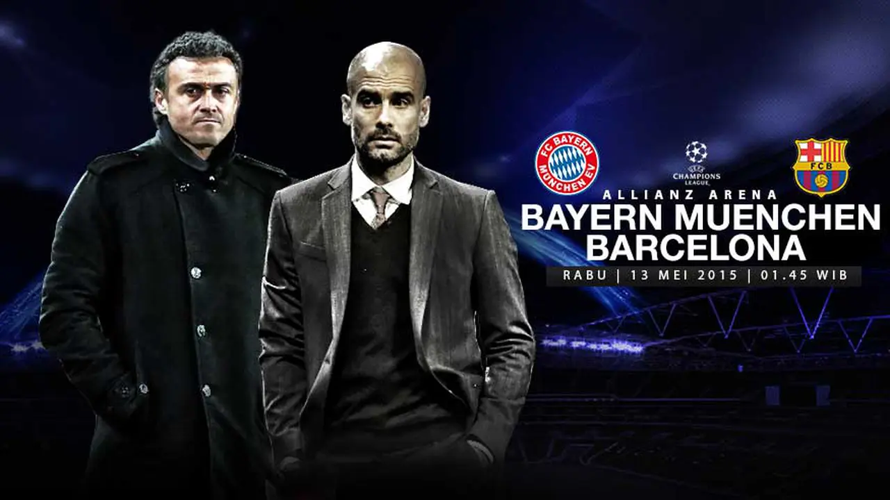 Prediksi Bayern Muenchen Vs Barcelona (pelatih)