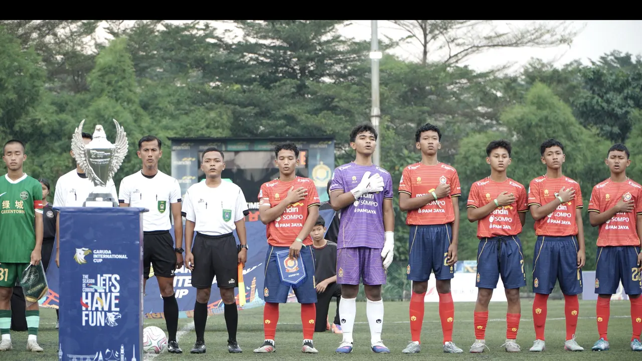 Garuda International Cup (GIC) 2026 resmi dibuka di ASIOP Training Ground, Sentul, Kabupaten Bogor, Jawa Barat, Kamis (20/8/2026).
