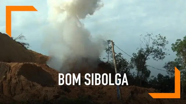 Polda Sumatera Utara melakukan pemusnahan sisa bom yang ada di Sibolga. Bom dan bahan pembuatnya yang ditemukan seberat 3 kwintal.