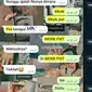 Chat salah paham karena singkatan (Sumber: Twitter/collegemenfess)