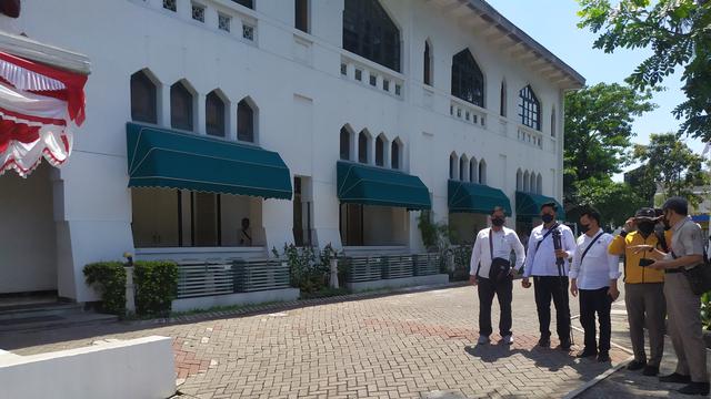 Gedung Wismilak Surabaya. (Dian Kurniawan/Liputan6.com)