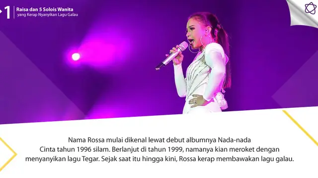 [Bintang] Raisa dan 5 Solois Wanita yang Kerap Nyanyikan Lagu Galau