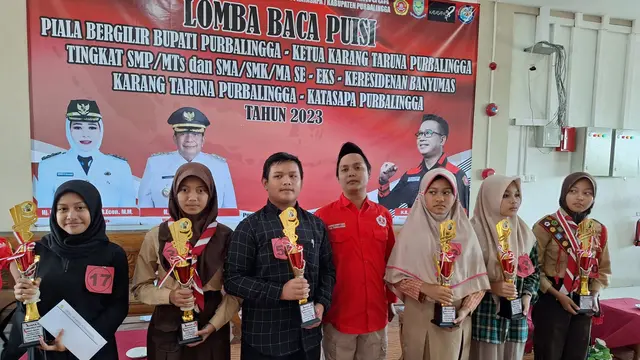 Lomba baca puisi di Purbalingga. (Foto: Liputan6.com/Istimewa)