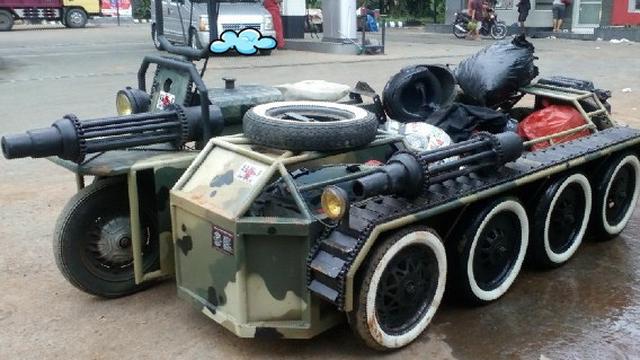 6 Modifikasi Motor Vespa Ini Unik Banget, Jadi Nyentrik