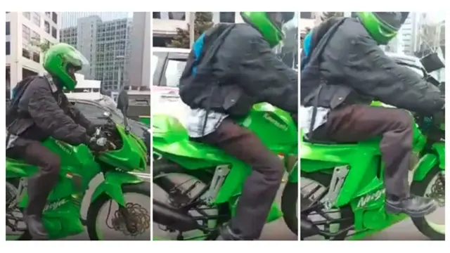 Pria Ini Ubah Penampilan Sepeda Jadi Motor, Videonya Kocak Banget