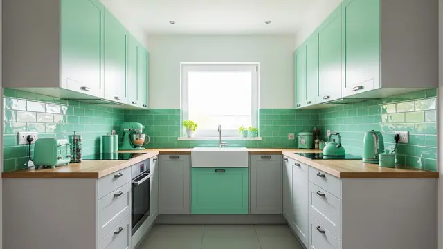 Model Dapur Minimalis Leter U, Fungsional untuk Rumah di Lahan Sempit/ Ilustrasi AI