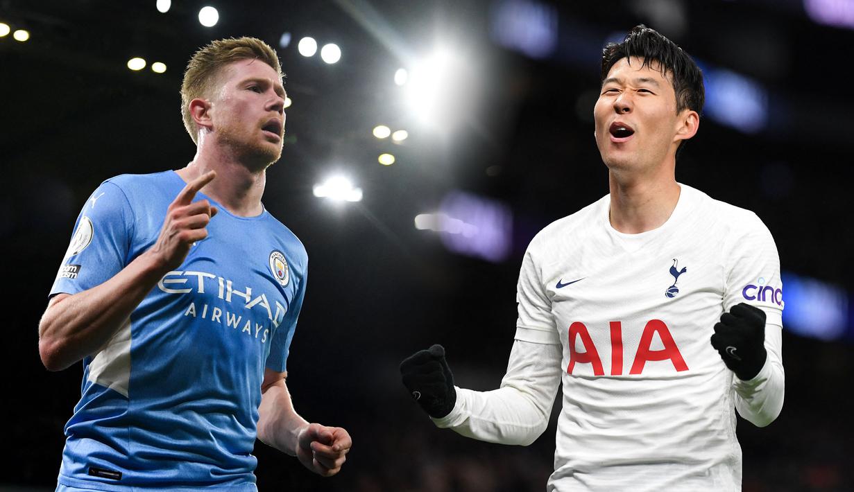 Liga Inggris 2021/2022 telah memasuki penghujung musim. Ketatnya perebutan juara, persaingan empat besar, hingga upaya untuk keluar dari zona degradasi menjadi cerita menarik hingga akhir musim. Berikut ini, 5 pemain yang difavoritkan menjadi pemain terbaik Liga Inggris pada musim ini. (Foto Kolase: AFP/Paul Ellis dan AFP/Daniel Leal)