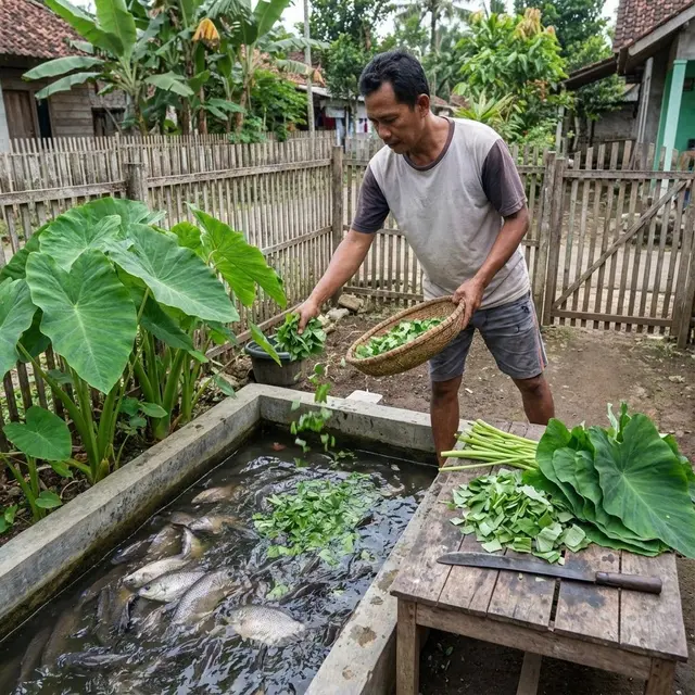 Pakan Alternatif yang Sering Dipakai Peternak Skala Rumah