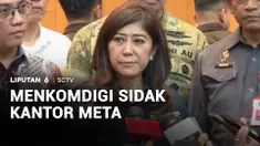 Menteri Komunikasi dan Digital Meutya Hafid menyidak kantor Meta di Jakarta. Menkomdigi menyatakan tingkat kepatuhan regulasi Meta masih rendah, di bawah 30 persen.