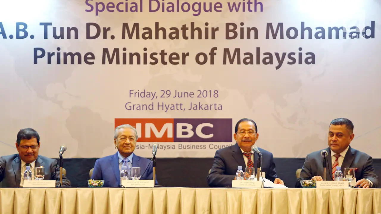 Bahas Perdagangan dan Investasi, PM Malaysia Bertemu Tanri Abeng