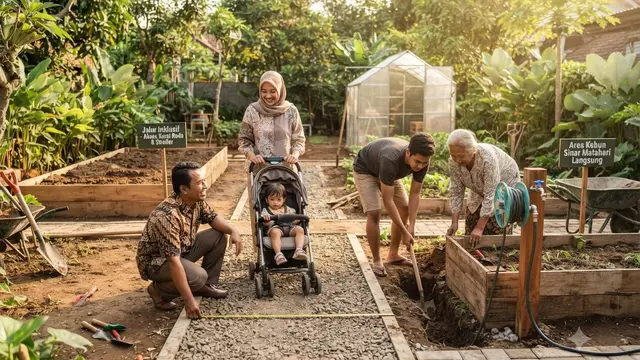 Cara Membuat Kebun Sensorik di Halaman Rumah