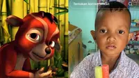 Viral Bocah Mirip Opet di Upin Ipin, Netizen: Ekspresinya Lucu Banget (TikTok/.cigaretteaftersad_)