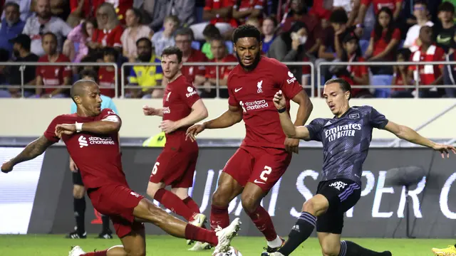 Lyon Tekuk Liverpool di Dubai Super Cup 2022