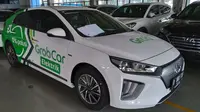 Hyundai Ioniq untuk armada taksi online Grab (Merdeka.com)