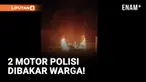 Warga Ngamuk! Kantor Polsek di Lombok Utara Dirusak