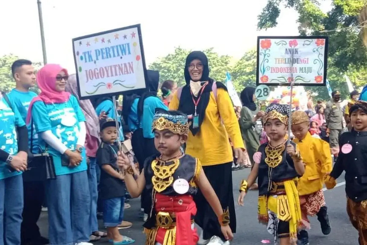 Festival dolanan anak di Wonosobo menyambut hari anak nasional (HAN) 2022. (Foto: Liputan6.com/Pemkab Wonosobo)