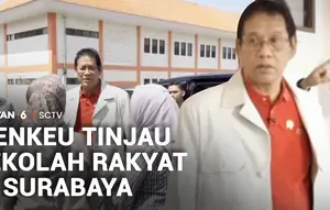 Menkeu Tinjau Sekolah Rakyat di Surabaya