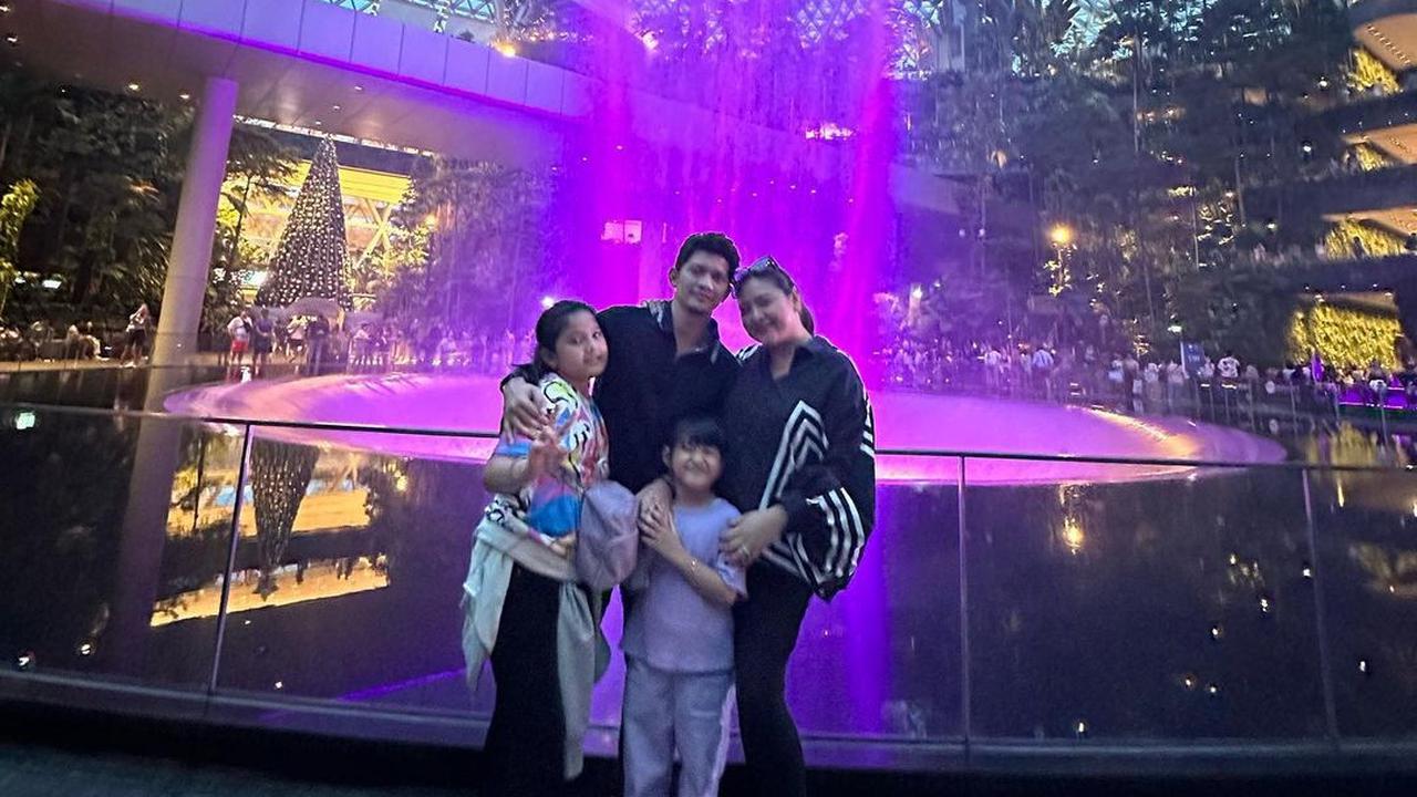 [Fimela] Keluarga Iko Uwais dan Audy Item