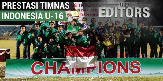 VIDEO: Prestasi Mengesankan Timnas Indonesia U-16 di Vietnam
